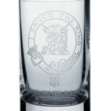 Collins Crystal Clan Shot Glass Turnbull