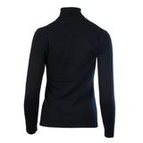 100% Cashmere Women's Fashion Roll Neck Black