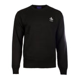 Men's Crew Neck Thistle Jumper Black