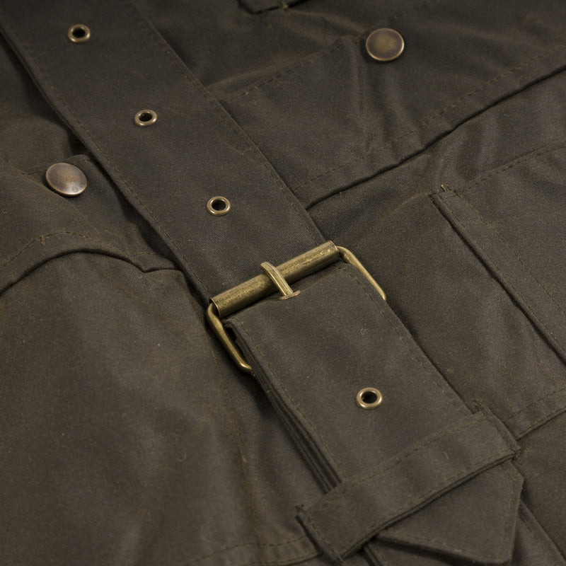 Ladies Wax Jacket Olive