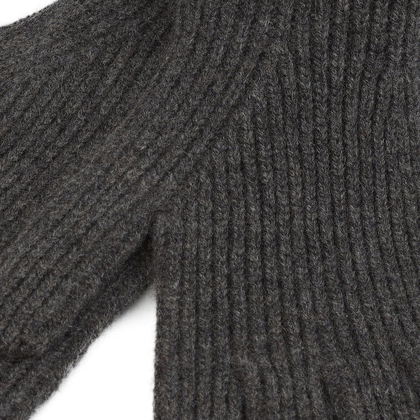 100% Cashmere Gents Rib Glove Ptarmigan