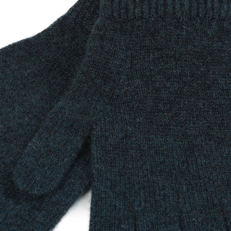 100% Cashmere Plain Glove Gents Lugano