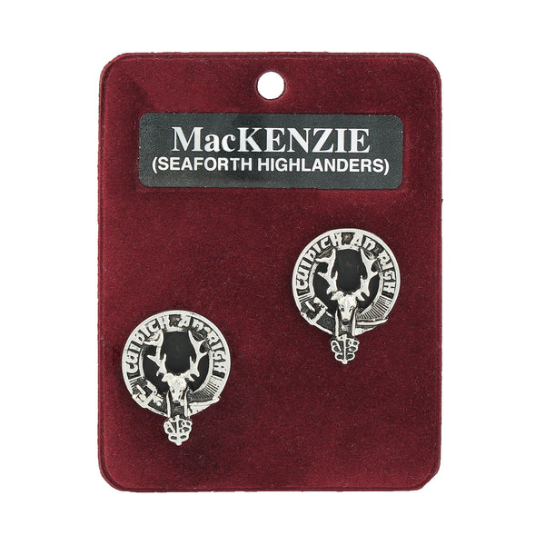 Art Pewter Cufflinks Mackenzie Of Seaforth