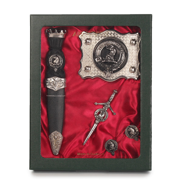 Clan Gift Set (Ckp Ccl Sd/Ct Buckle) Macnicol