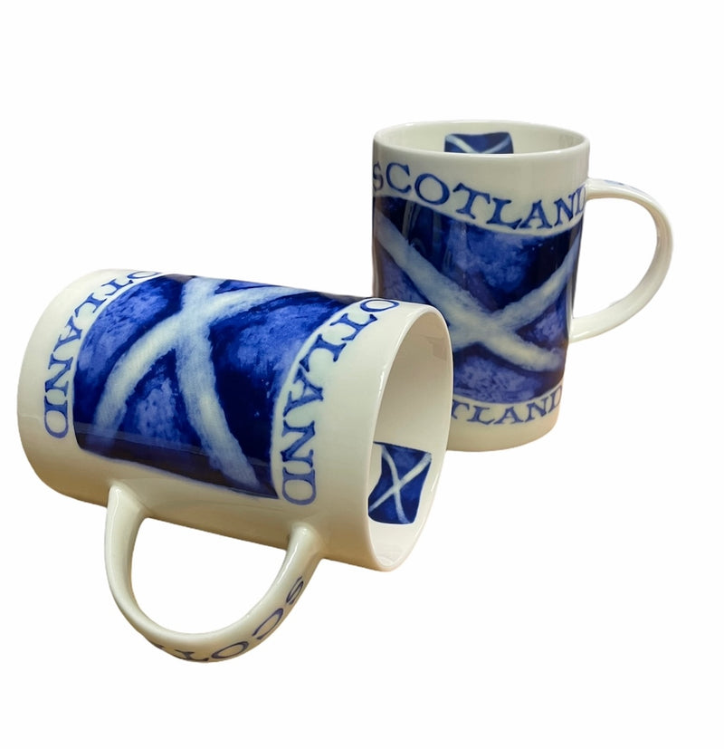 Saltire Flag China Mug