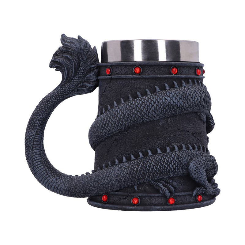 Dragon Coil Tankard 16Cm