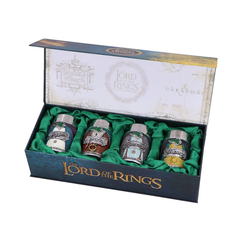 Lotr Hobbit Shot Glass Set (Set Of 4)