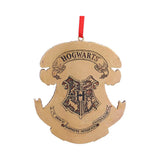 Hp Hogwarts Crest  Hanging Ornament 8Cm