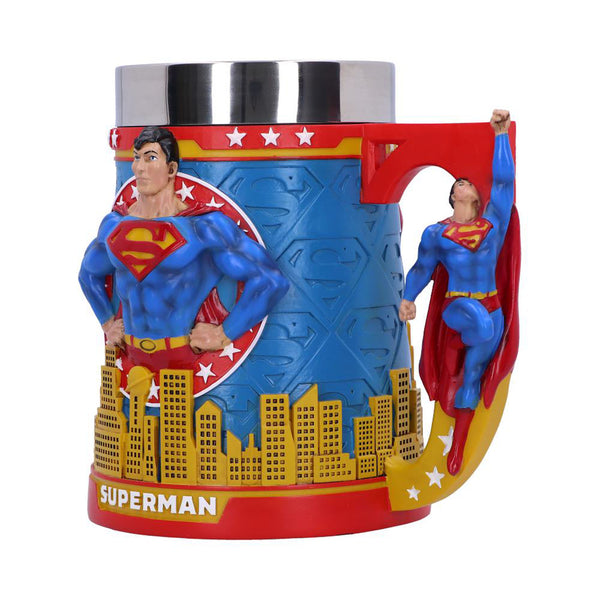 Superman Man Of Steel Tankard 15.5Cm