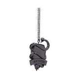 Hp Slytherin Crest (Silver) Hanging Orna