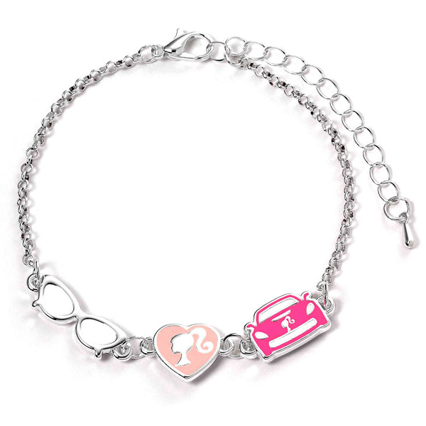 Barbie Charm Bracelet 3 Classic Charms -