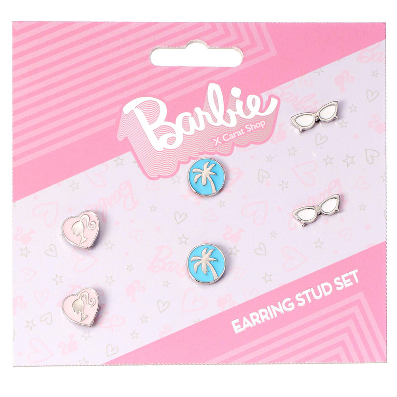 Barbie Set Of 3 Classic Earring Studs