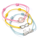 Barbie Set Of Three Friendship Bracelets