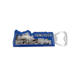 Edinburgh Cityscape Bottle Opener Magnet