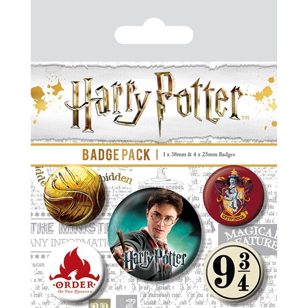 Badge Pack Harry Potter (Gryffindor)