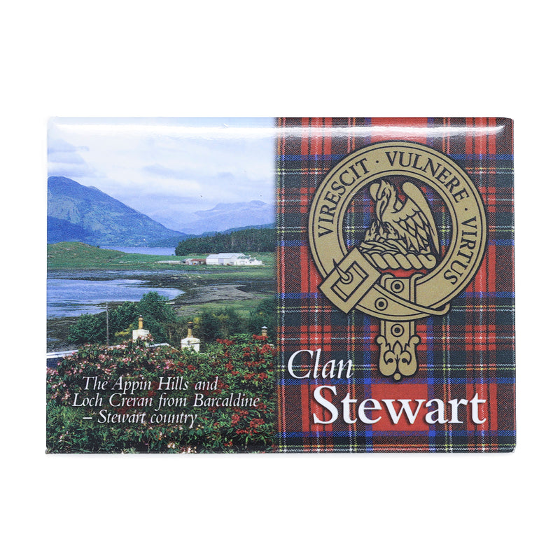 Clan/Family  Scenic Magnet Stewart S