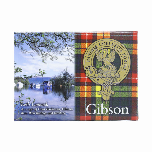 Clan/Family  Scenic Magnet Gibson S