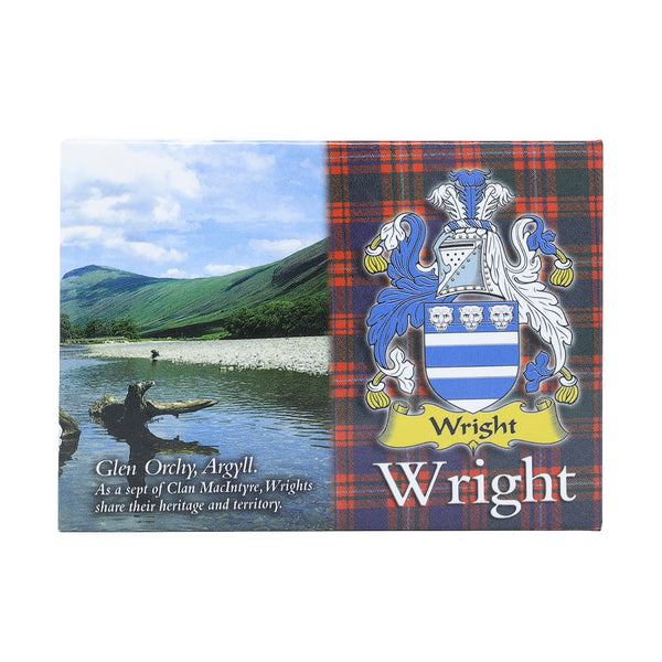 Clan/Family  Scenic Magnet Wright S