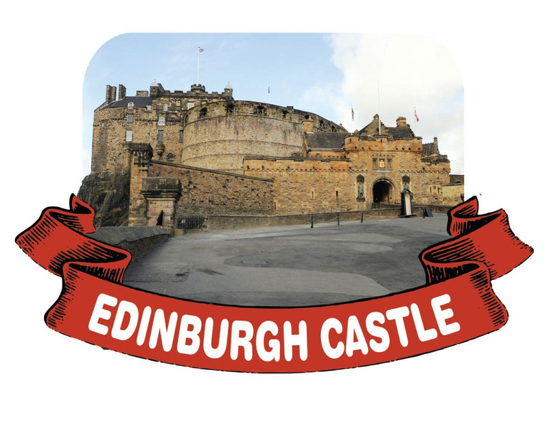 Edin Castle Resin Magnet