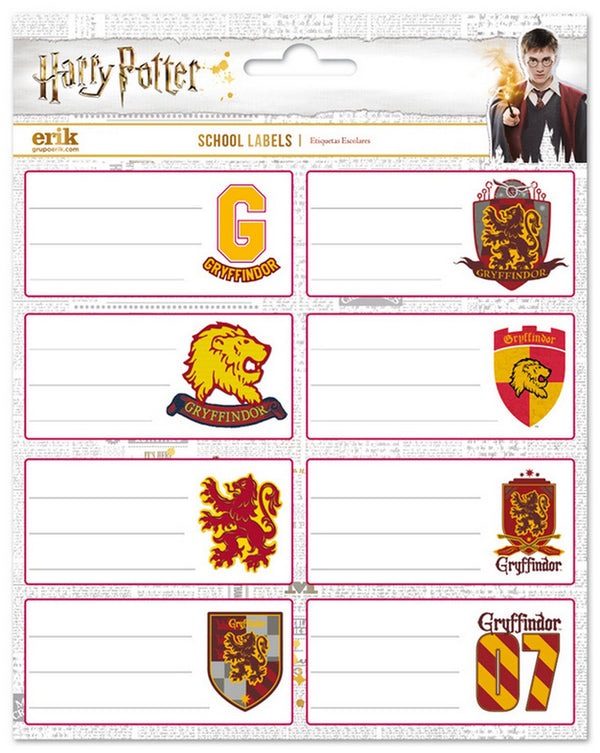 Self-Adhesive Labels Hp Gryffindor