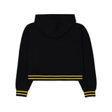 Batman Logo Crop Hoodie