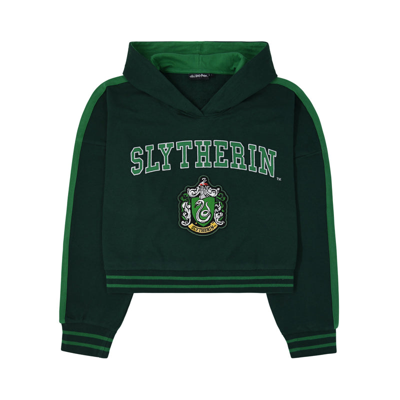 Slytherin Cropped Hoodie