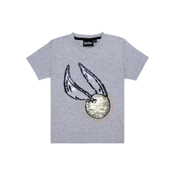 Harry Potter Flip Sequin Snitch Tee