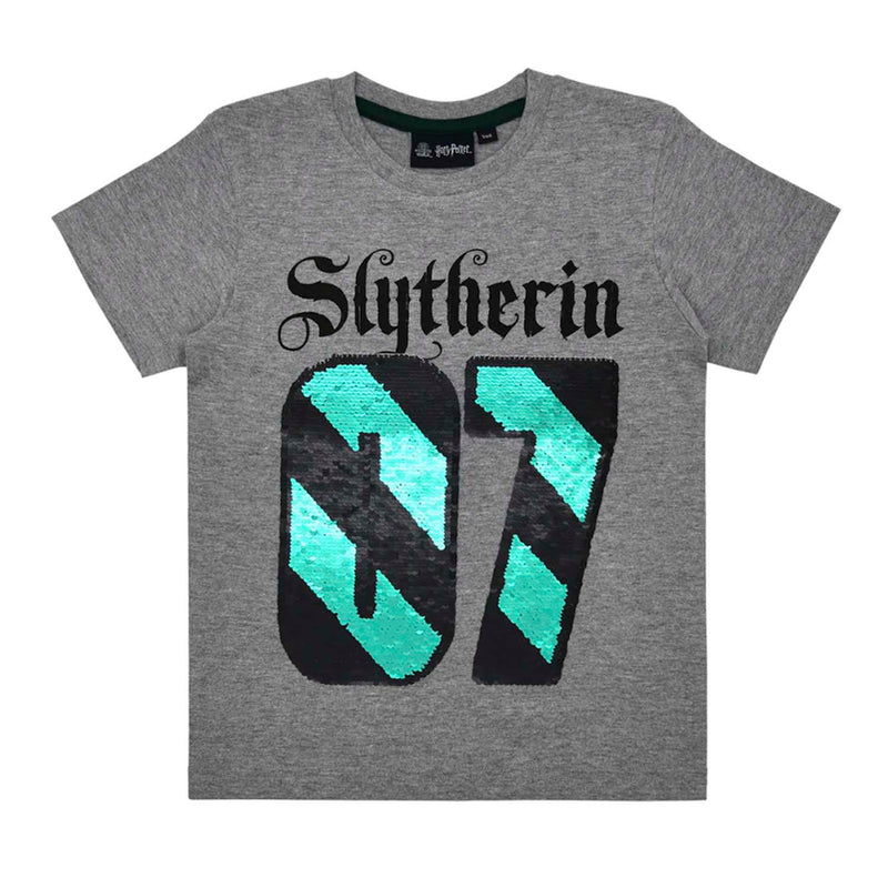 Slytherin Flip Sequin Tee