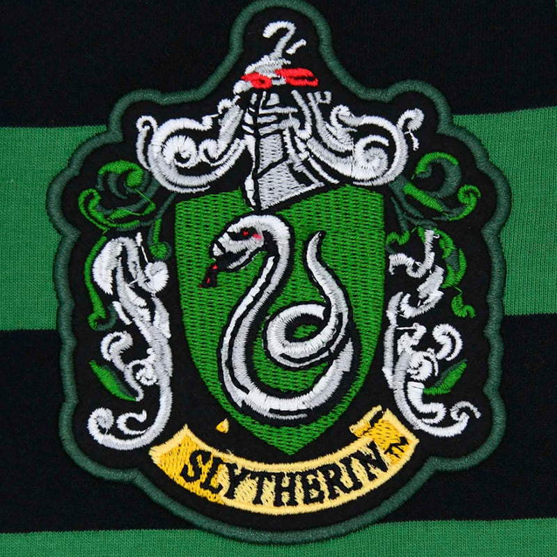 Kids Slytherin Rugby Ls Stripe Tee