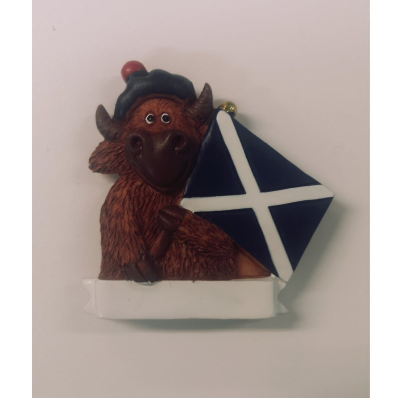 Highland?áCow & Saltire ?áMagnet