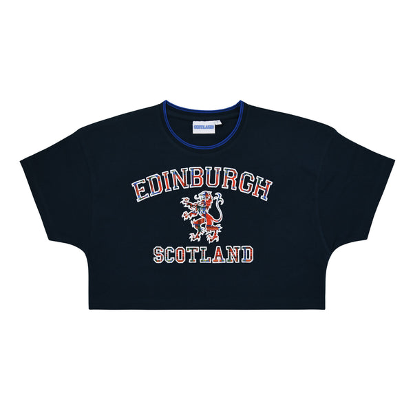 Edinburgh Lion Crop T-Shirt