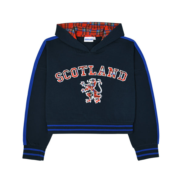 Scotland Lion Cropped Hoodie