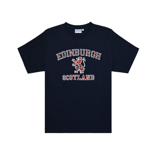 Edinburgh Tartan Lion Tshirt