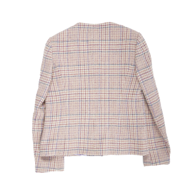 Grace Harris Tweed Jacket Pink Check