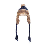 Cable Knitted Trapper Hat