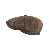 Mens Tweed Newsboy Cap