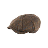 Mens Tweed Newsboy Cap