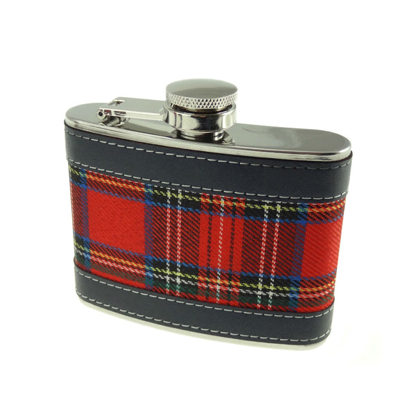 4Oz Tartan Hip Flask