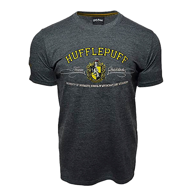 Hufflepuff Applique Tee Kids Charcoal