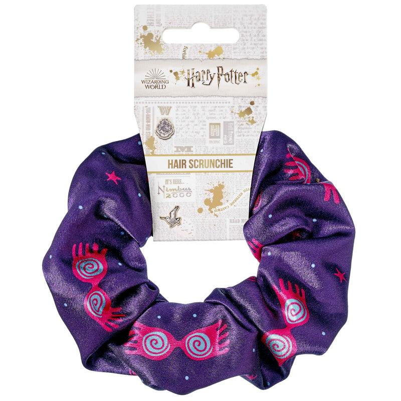 Hp Luna Lovegood Navy/Pink Hair Scrunchi