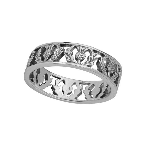 Scottish Thistle Ring