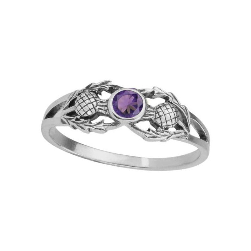 Scottish Thistle Ring