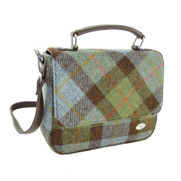 Harris Tweed 'Thurso' Square Bag Macleod Tartan