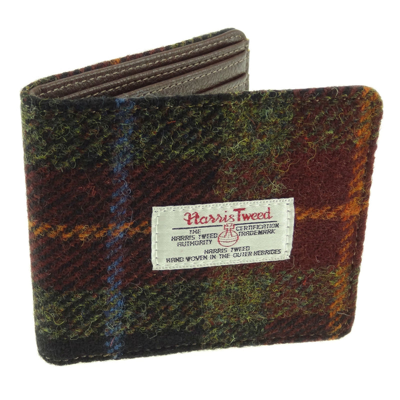 Mull Wallet Orange/Green Check