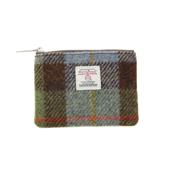 Harris Tweed Small Pouch Macleod Tartan