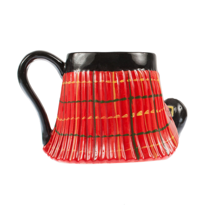 Cheeky Bottom Kilt Mug Red