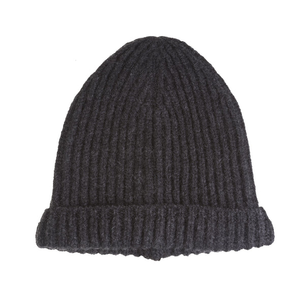 Marchbrae Gents Lamaine Single Beanie Charcoal