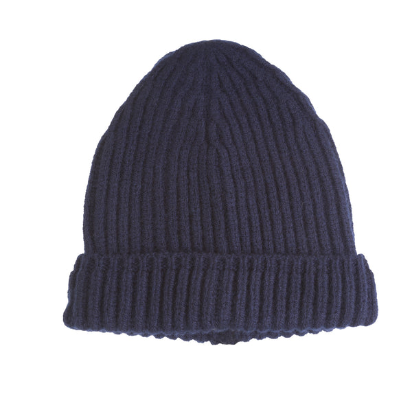 Marchbrae Gents Lamaine Single Beanie Navy