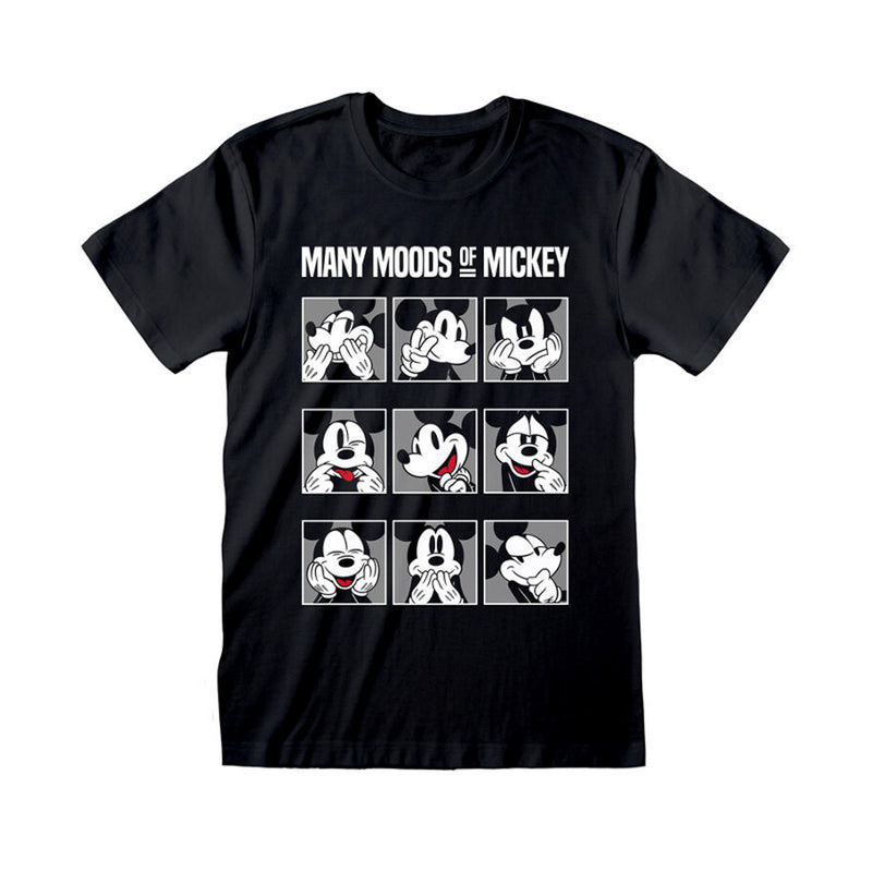 Many Moods Of Mickey Tshirt