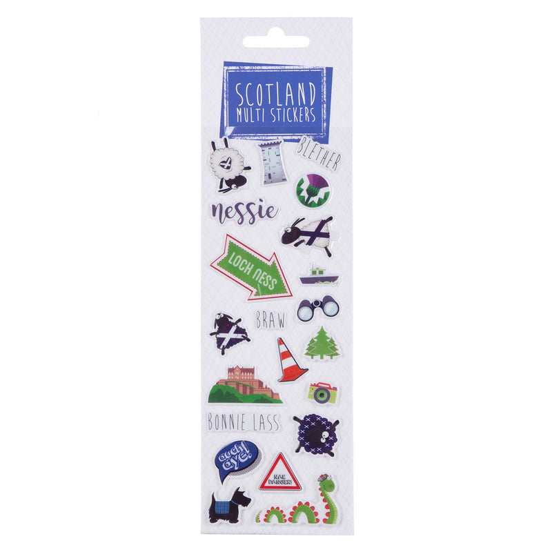 Scottish Multi Sticker Set - Blether